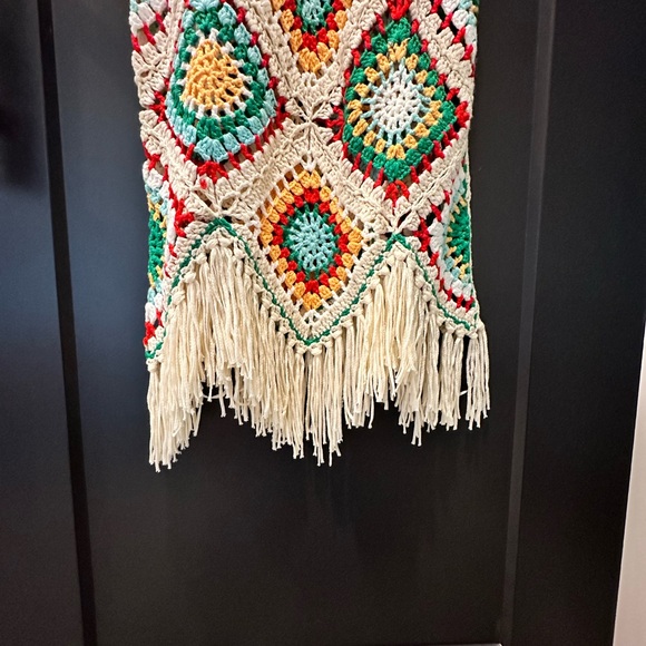 Vici Collection Beach Ready Crochet Coverup Dress. New with tags. Size L. - Picture 5 of 11